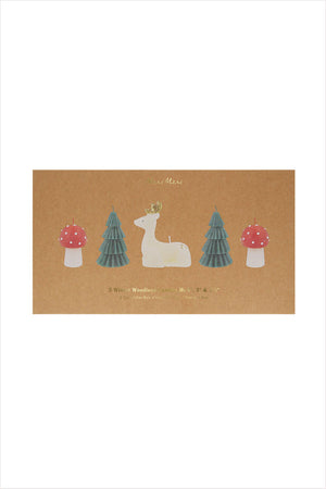 Winter Woodland Candles