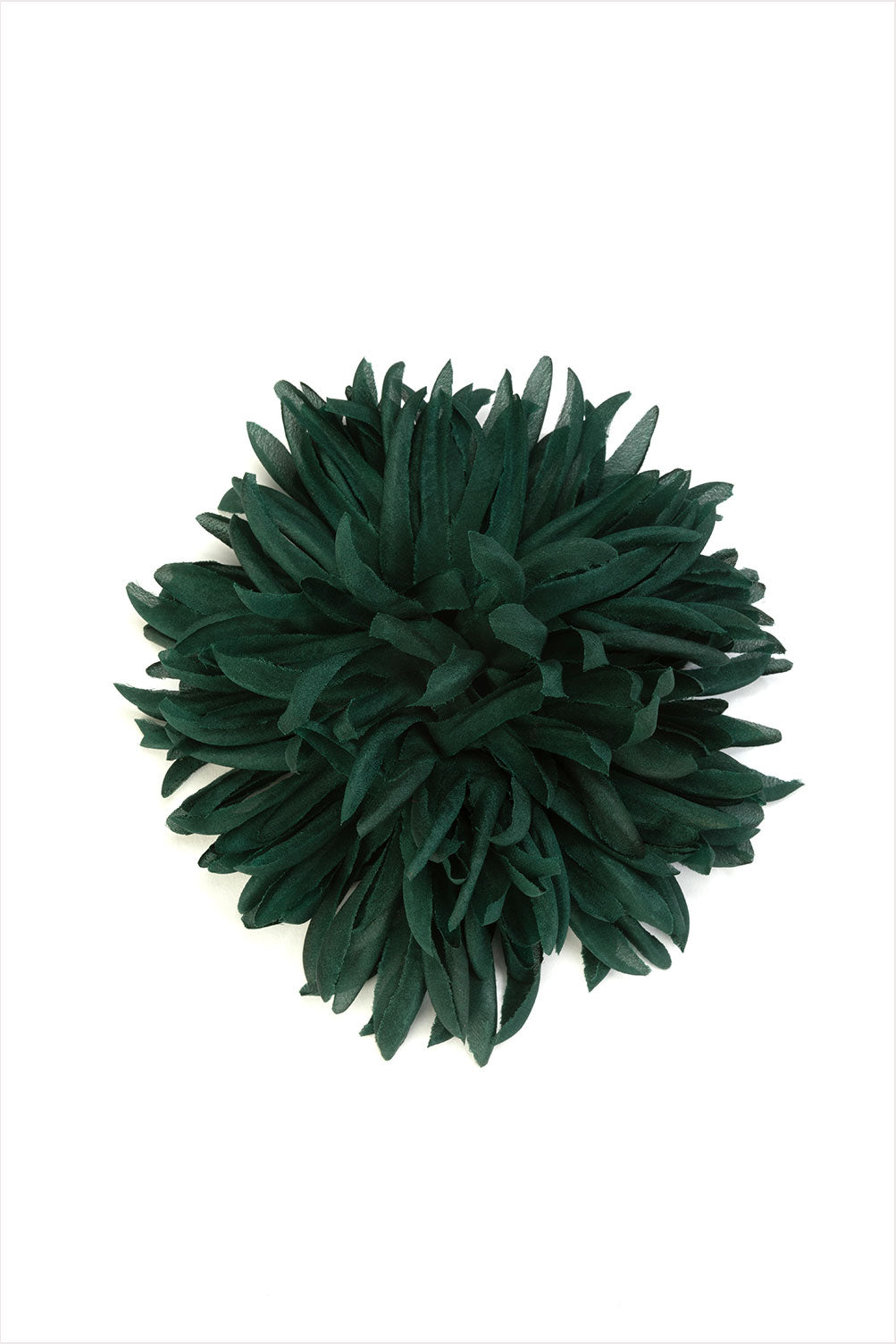 アパルトモン INDRESS Small silk anemone flower Indress Nicole Silk Anemone Brooch Green - flora and henri