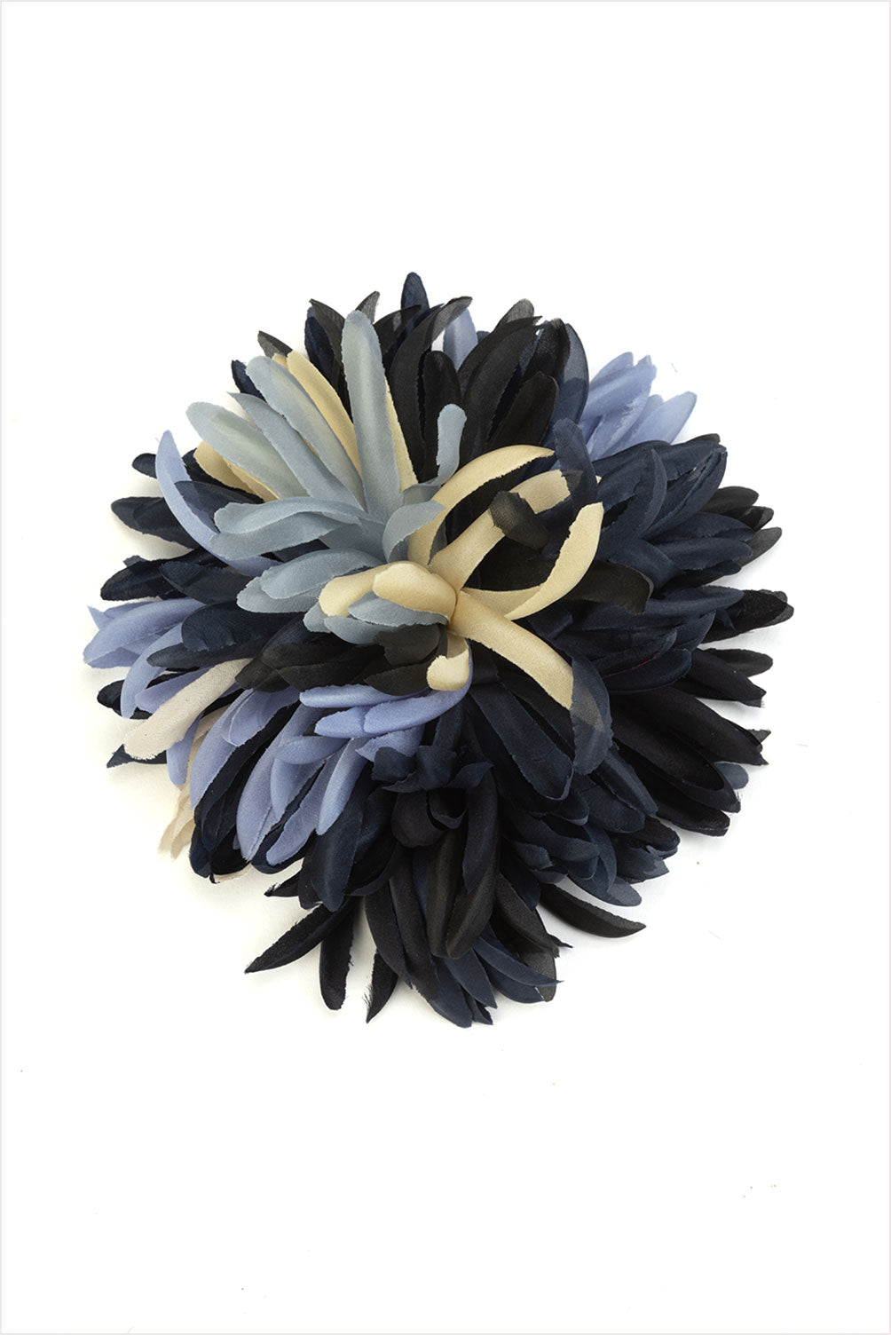 Indress Nico Brooch Navy Lilac Lemon
