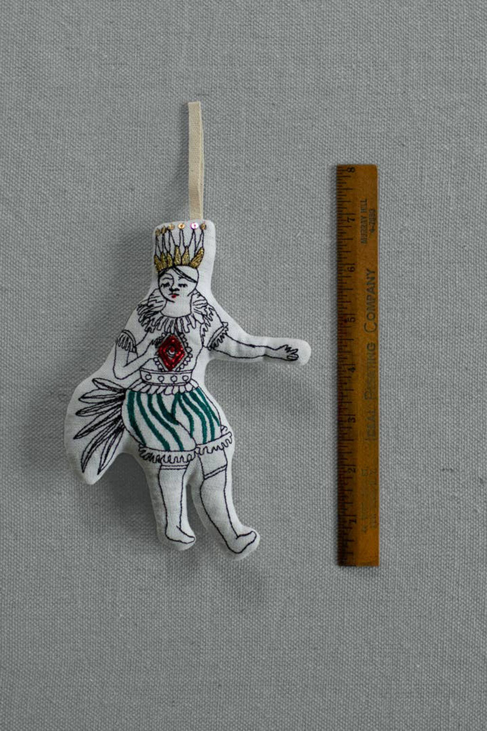 Mini Dancing Jester Ornament