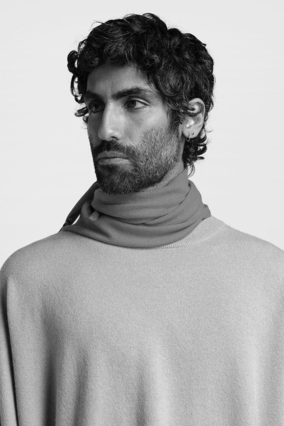 Extreme Cashmere Bandana Grey