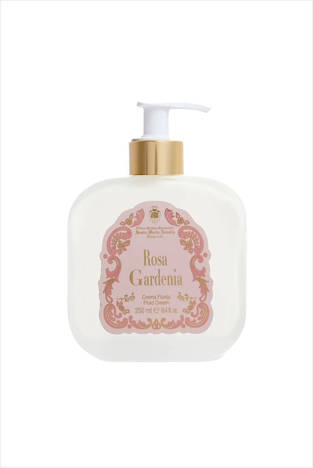 Santa Maria Novella Rosa Gardenia Body Lotion Glass