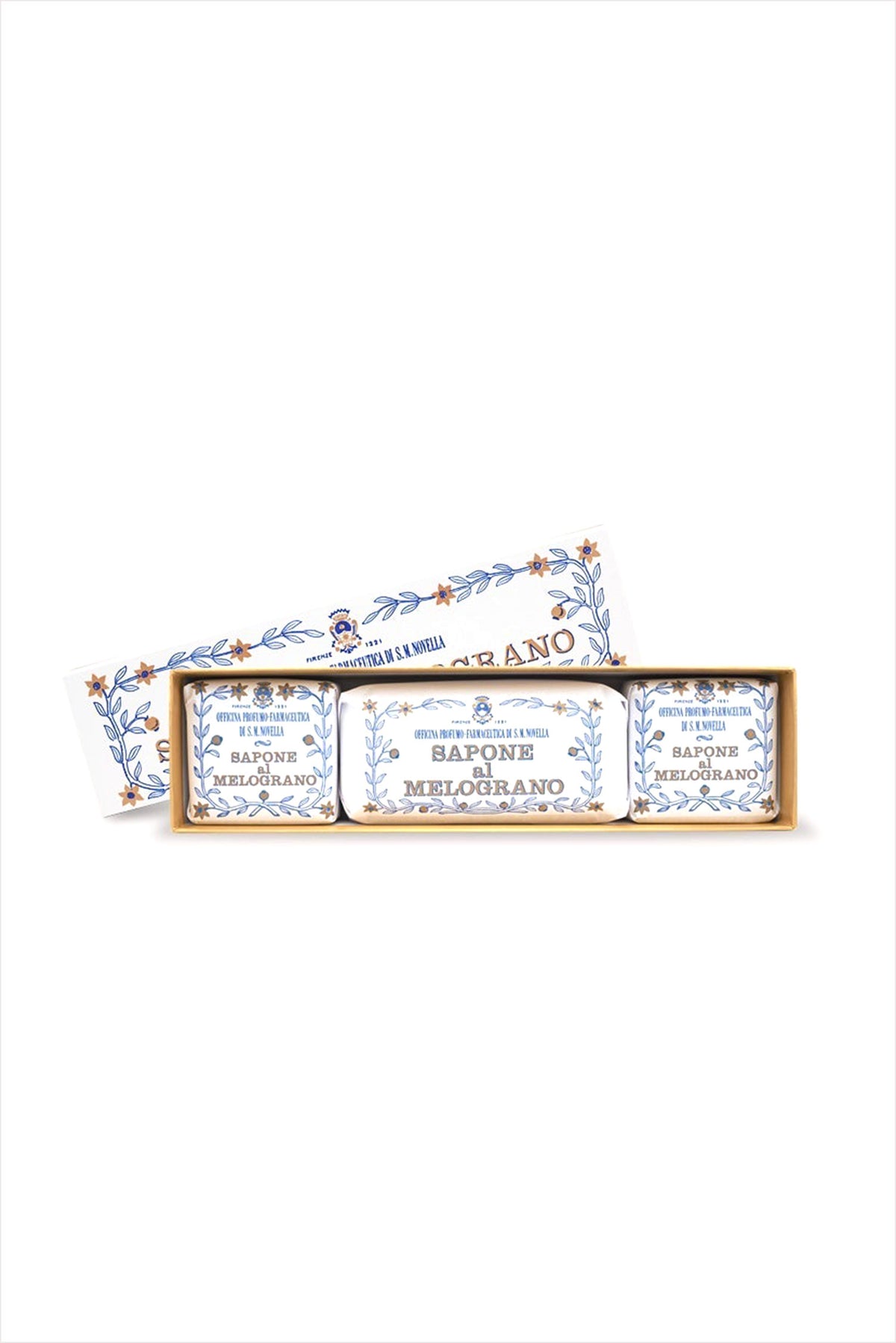 Santa Maria Novella Melograno 3 Piece Soap Kit