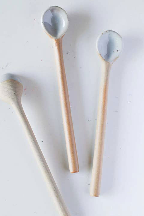 Short Ceramic Spoon