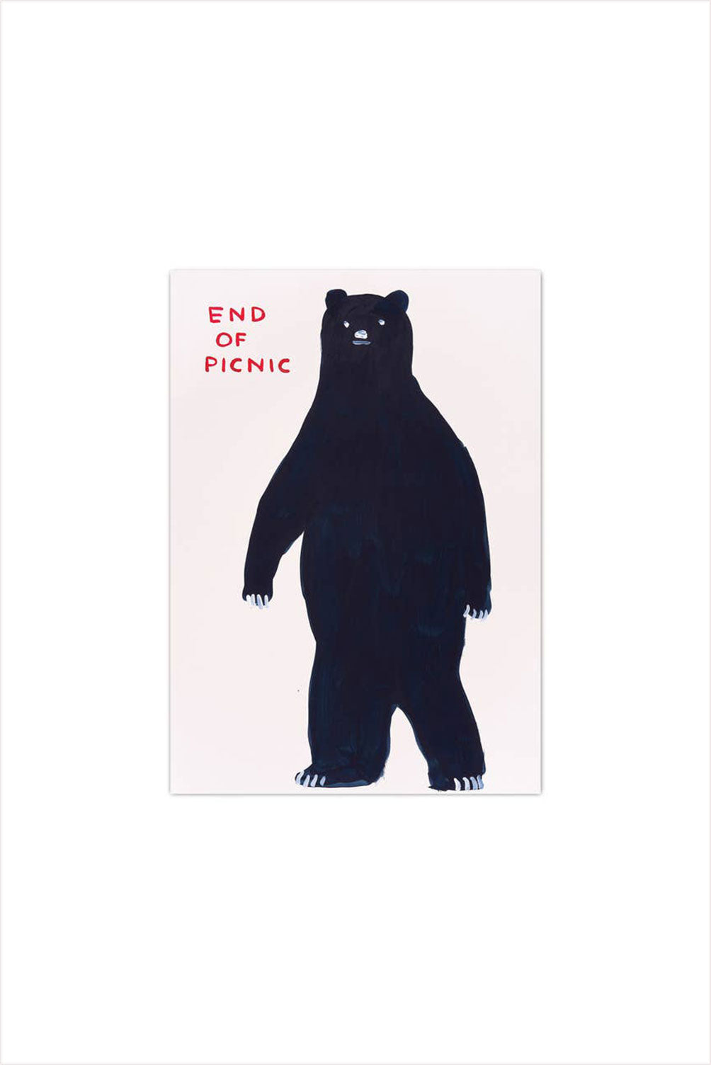 End of Picnic Postcard