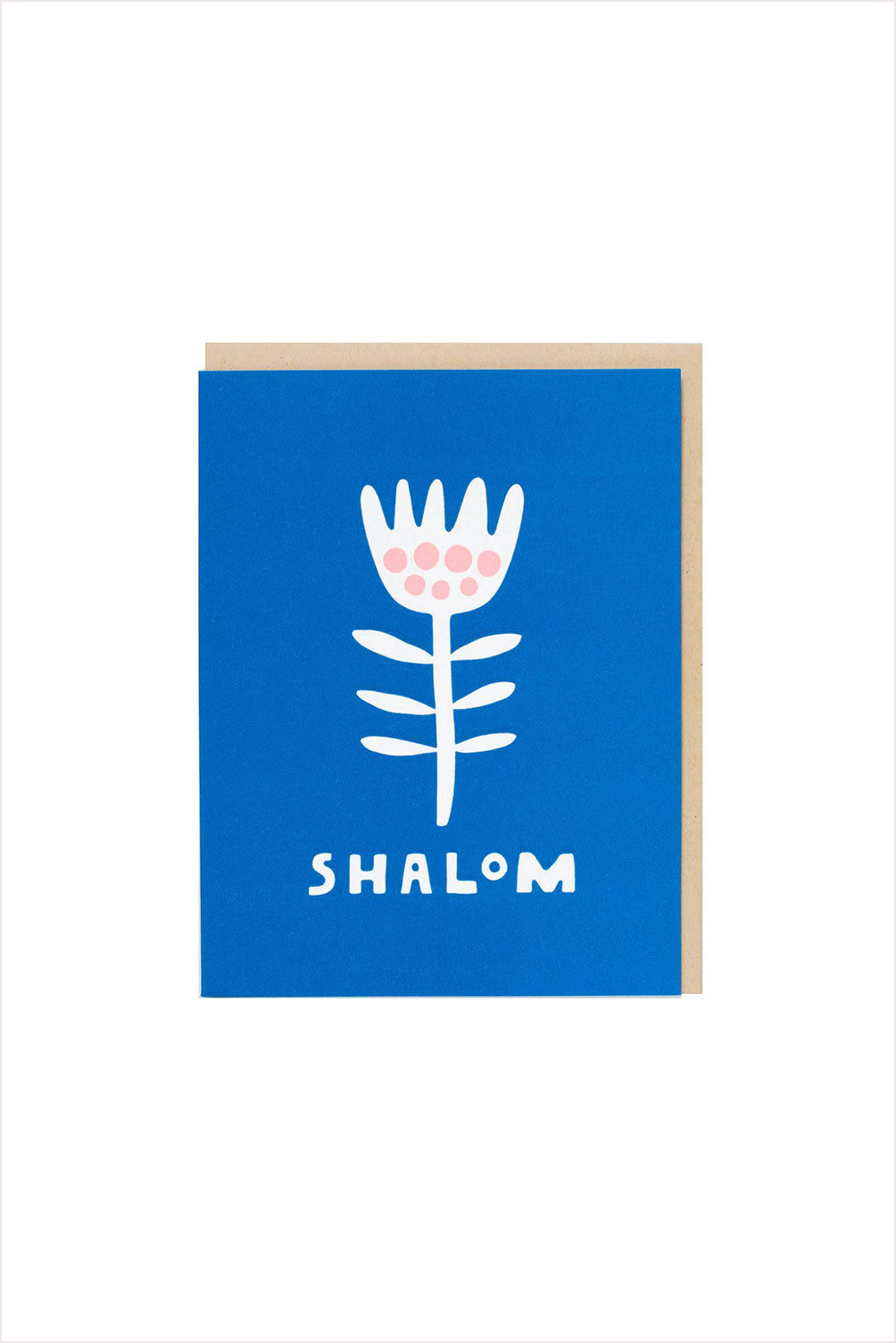 Shalom Flower Card