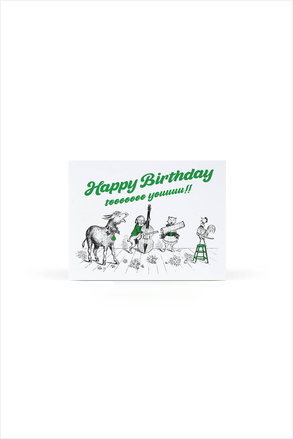 Barnyard Birthday Gretting Card