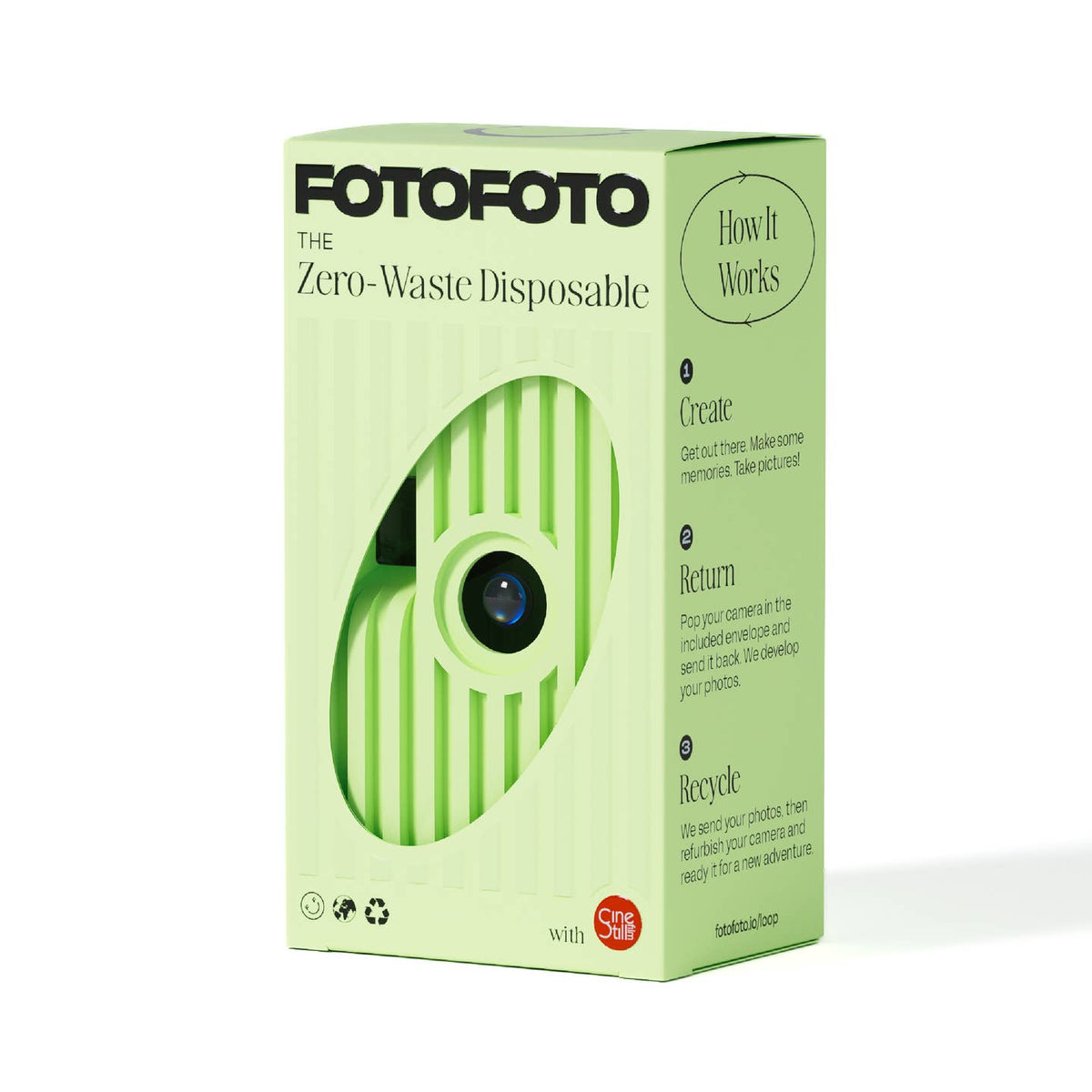 Fotofoto Sustainable Disposable Camera