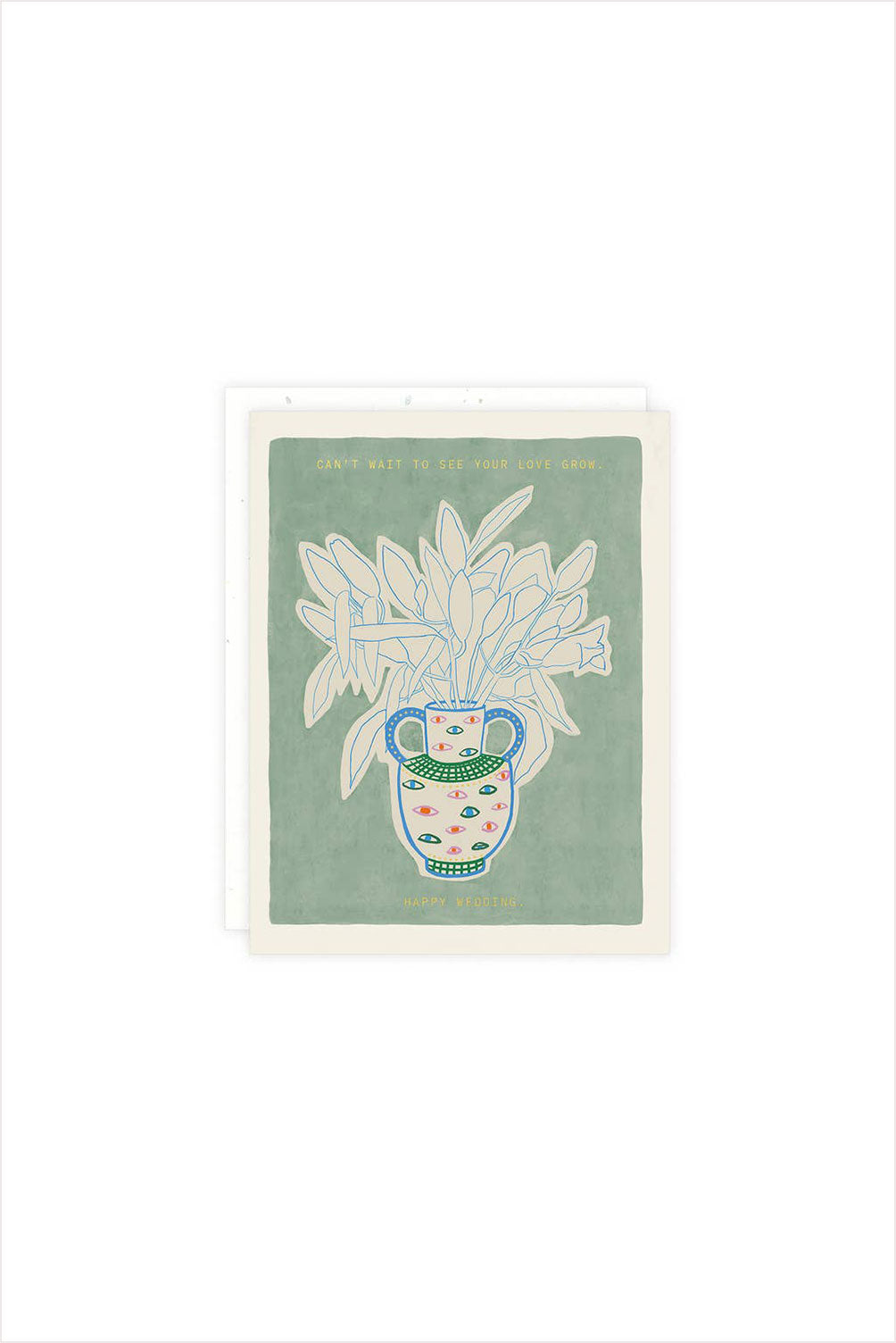 Love Grow Wedding Card