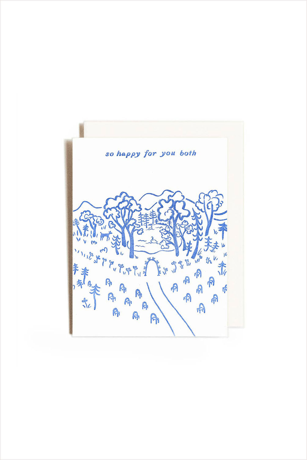 Wedding Pond Card