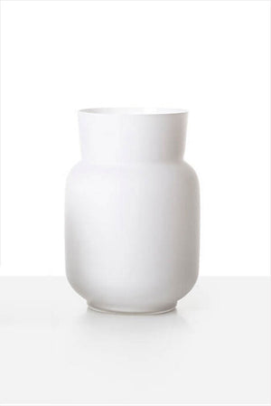 Vase 20 Big Matte White