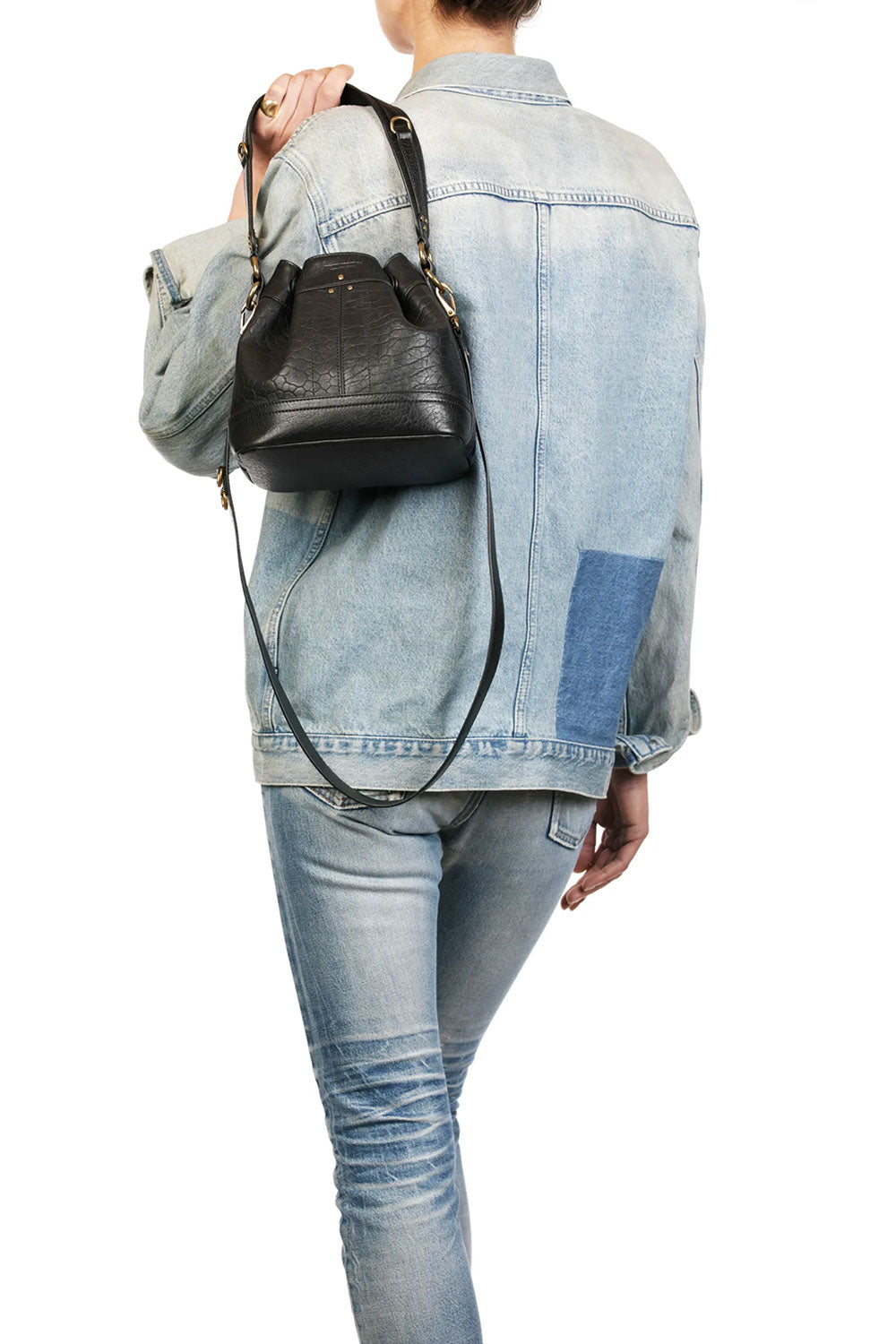 Jerome Dreyfuss Ben S Noir Lambskin