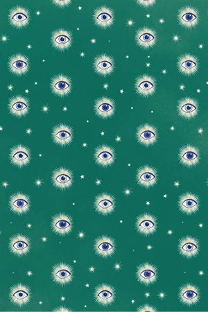 Evil Eyes Gift Wrap Sheet