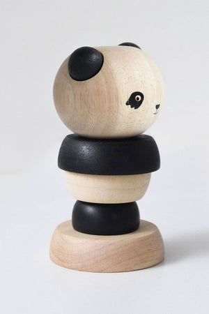 Wood Panda Stacker