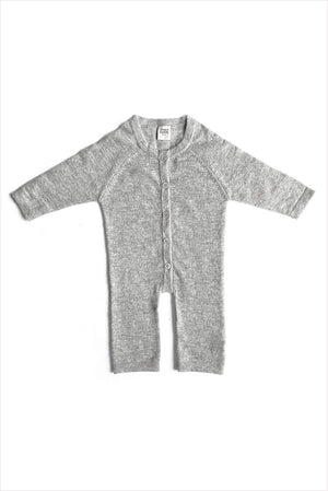 Cashmere Baby Jumpsuit Grey