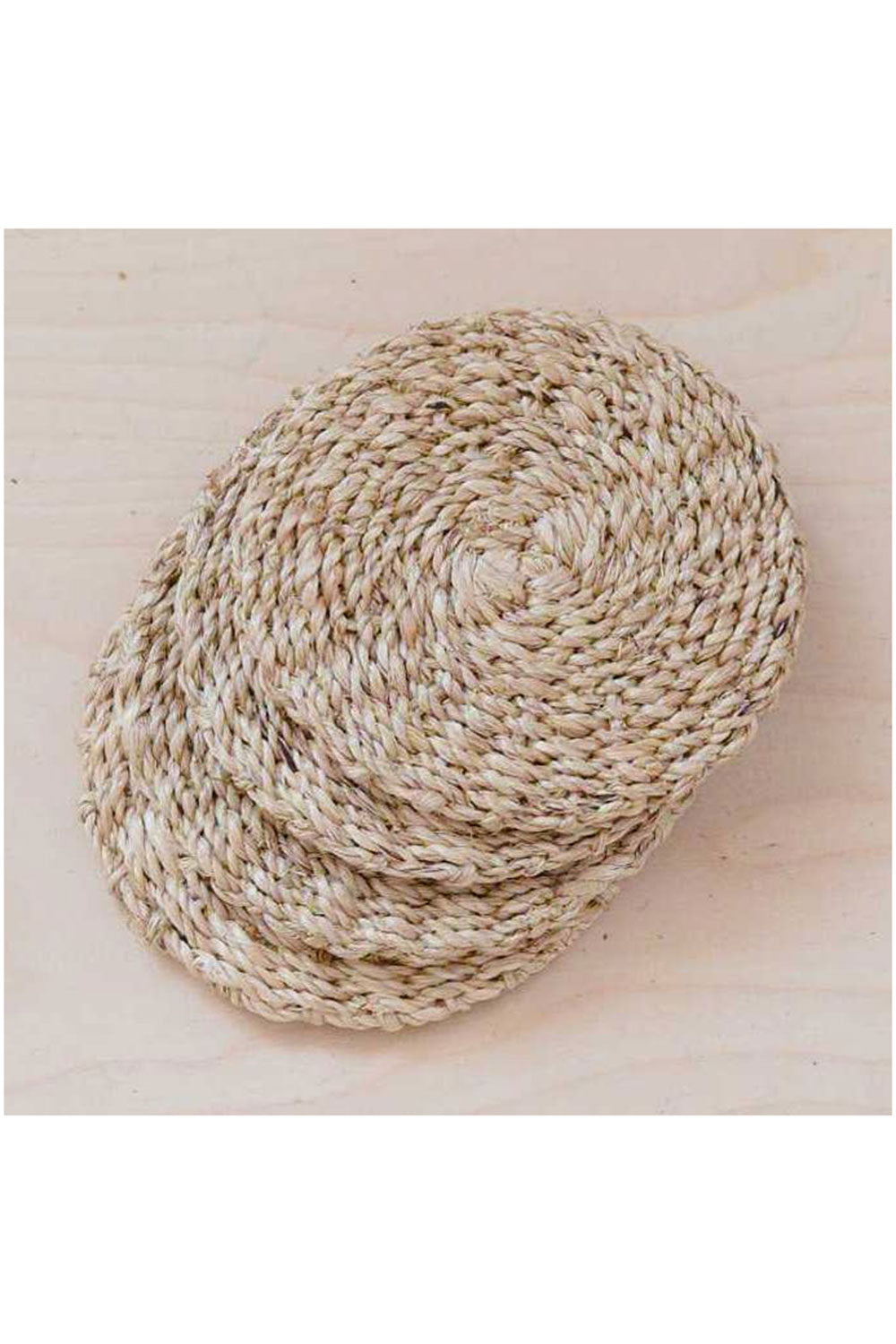 Natural Abaca Fiber Coasters