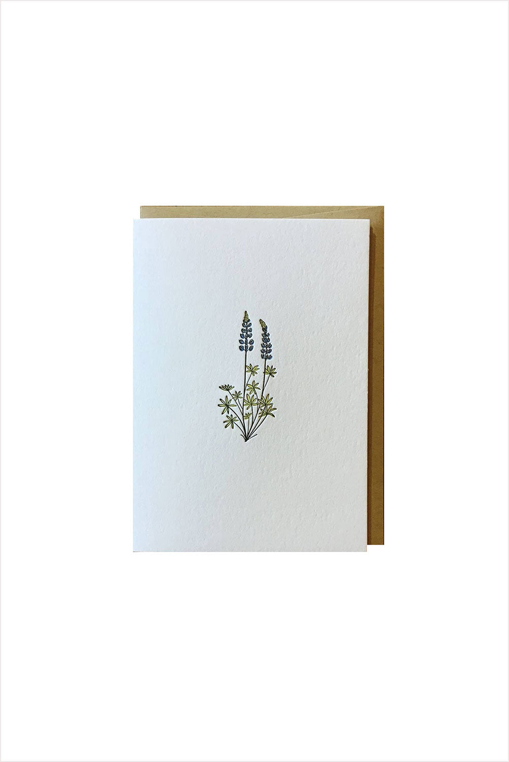 Lupine Wildflower Card