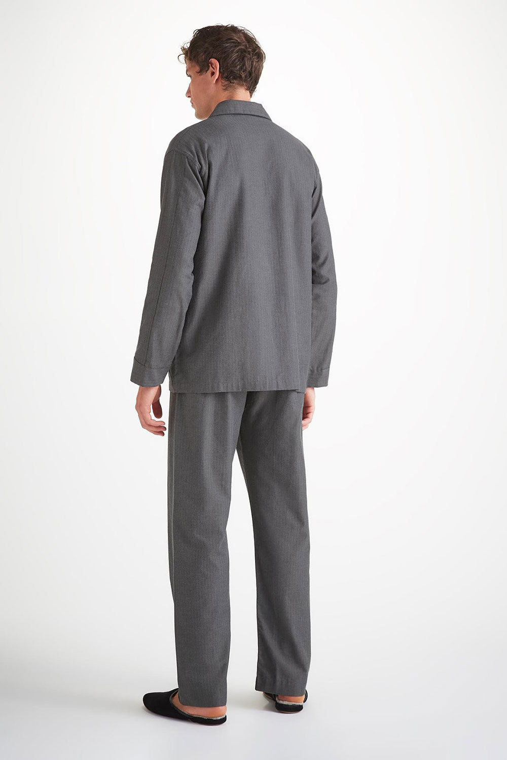 Derek Rose Men&#39;s Classic Pajama Set Balmoral 3