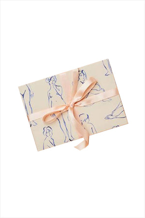 Blue Nudes Patterned Paper 3 Pack