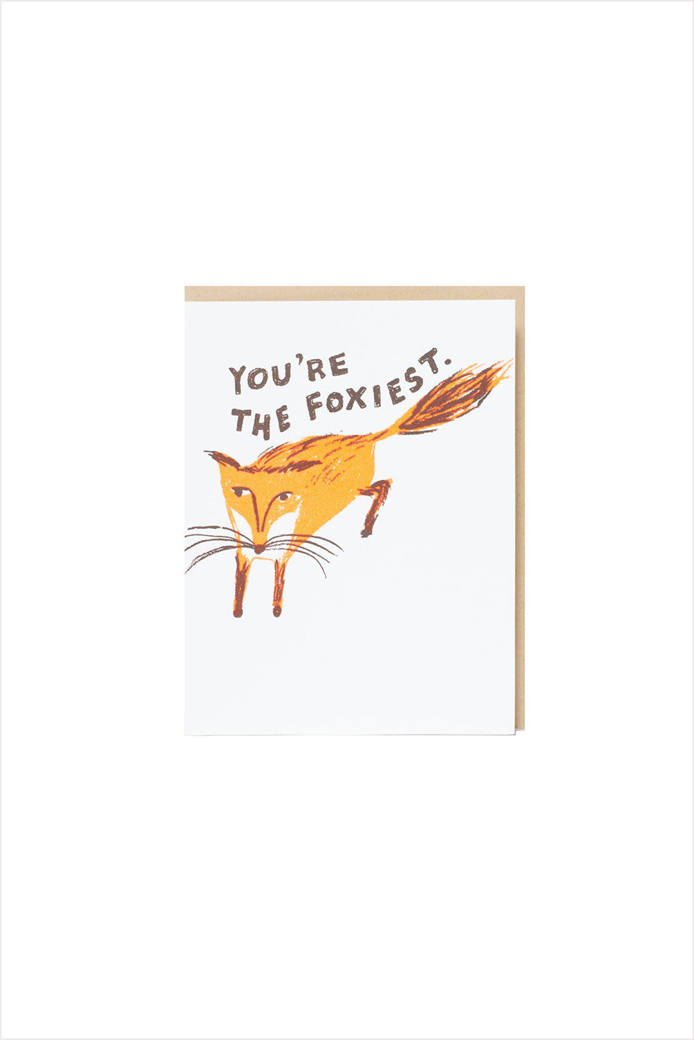 Foxiest Fox Funny Card