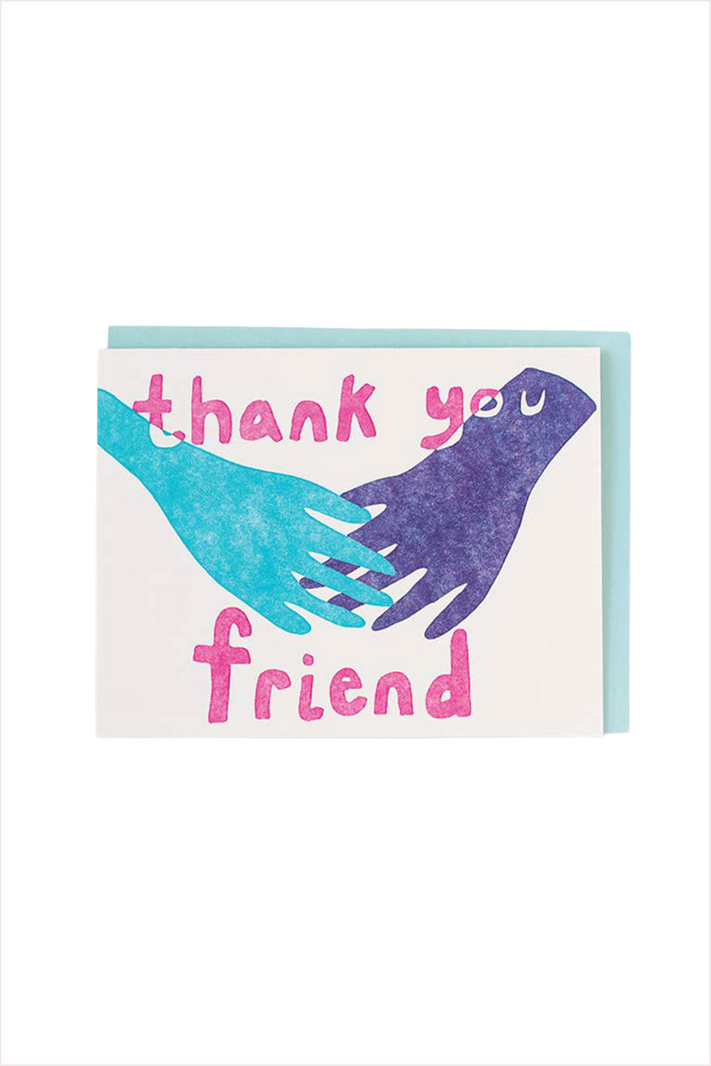 Thank You Friend Hand Card
