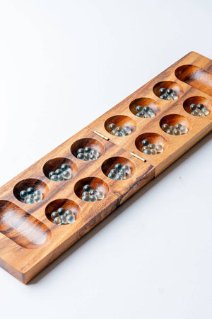 Mancala Mangowood Game Set