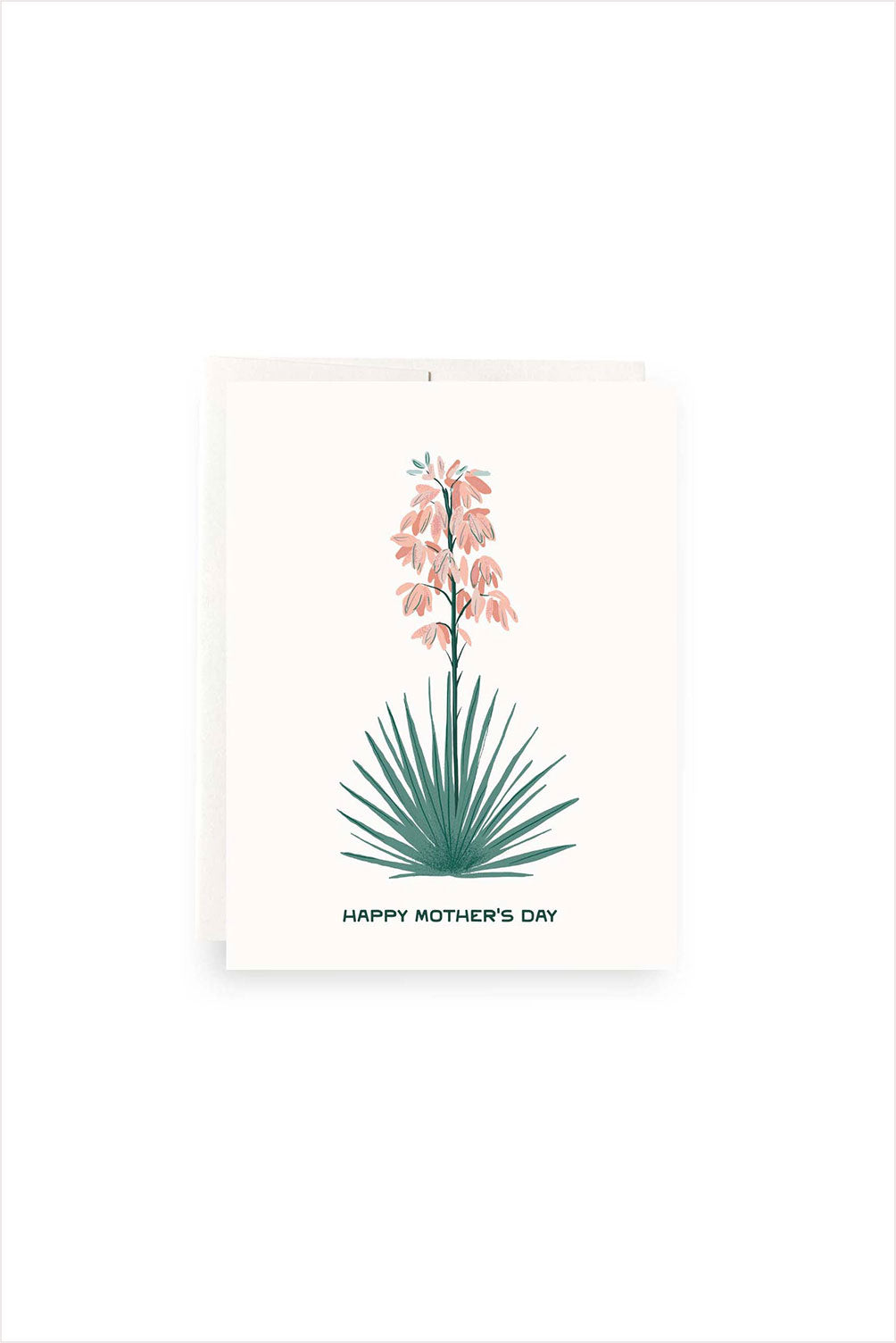 Orchid Cactus Mother's Day Card