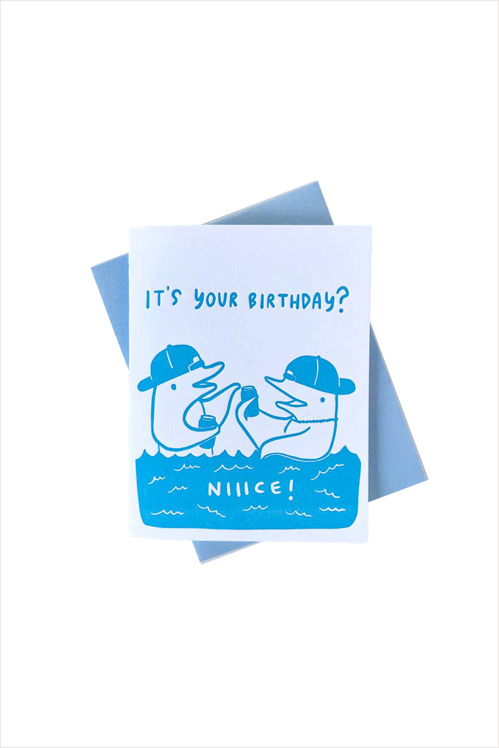 Dolphin Bro Birthday Card