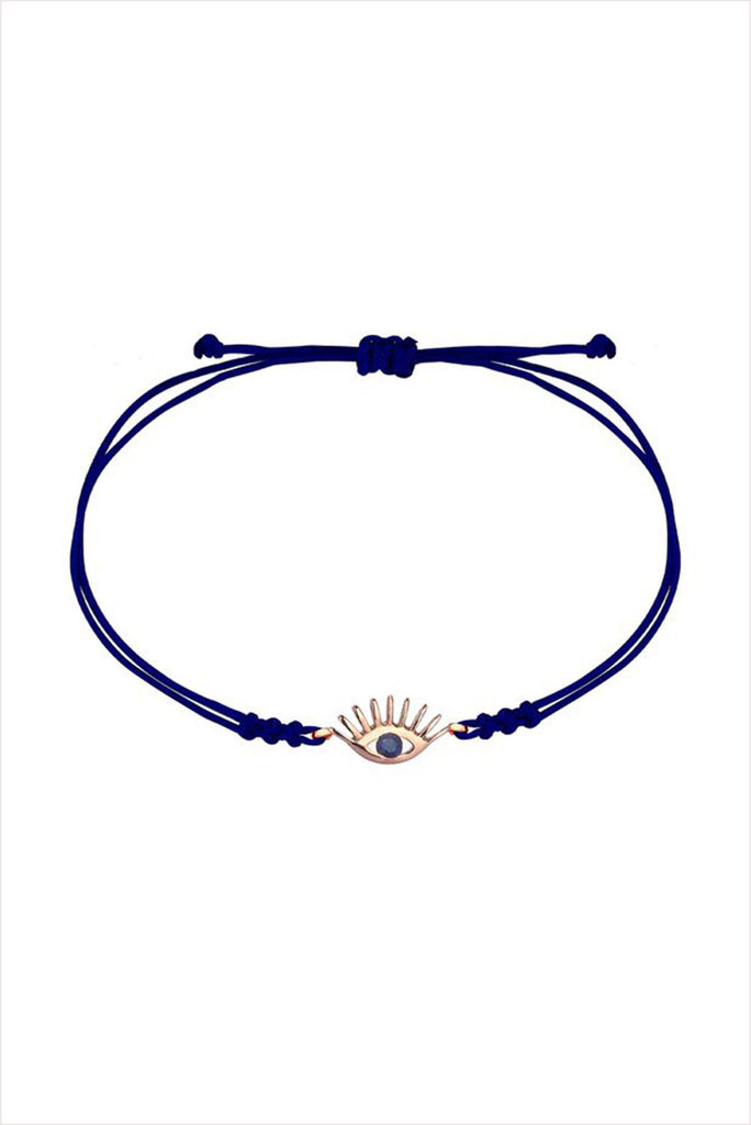 Kismet By Milka Evil Eye Bracelet Yellow Gold - flora and henri