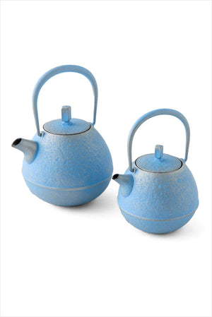 Egg Shaped Iron Teapots