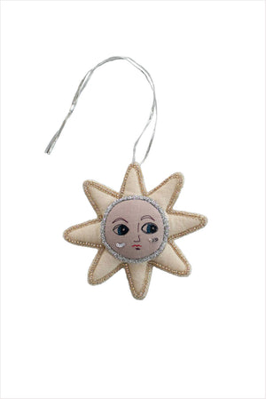 Baby Star Embroidered Ornament