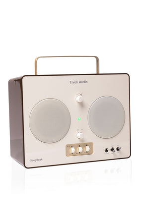 Songbook Portable Bluetooth Boombox Cream Brown