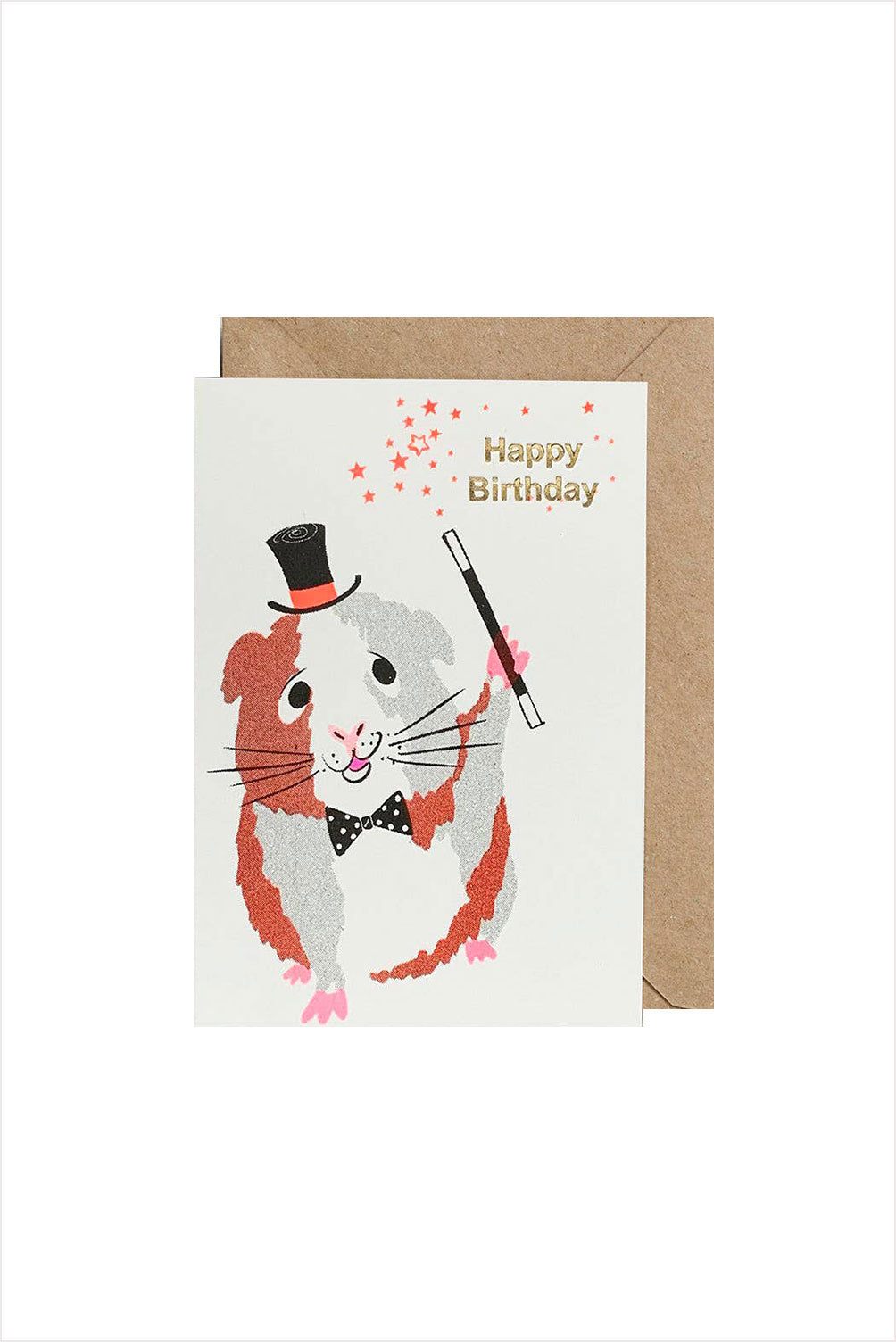 Happy Birthday Guinea Pig Card
