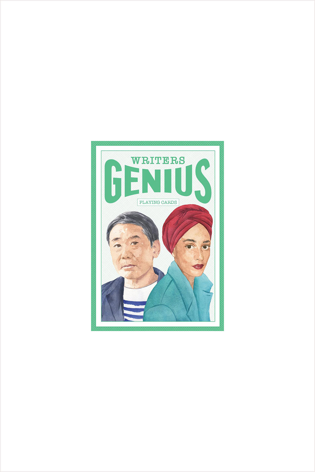 Genius Writers Playing Cards