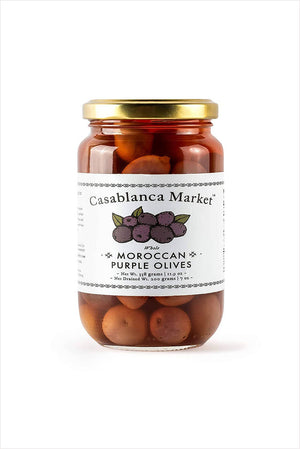 Casablanca Market Moroccan Purple Olives