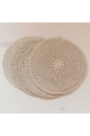 Natural Abaca Fiber Placemats