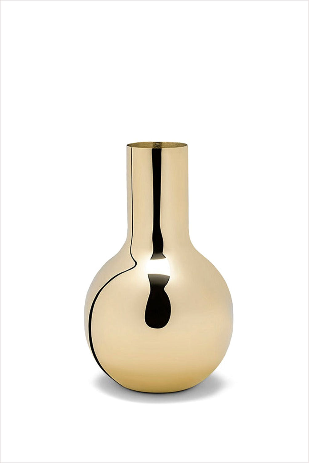 Boule Vase Brass Small