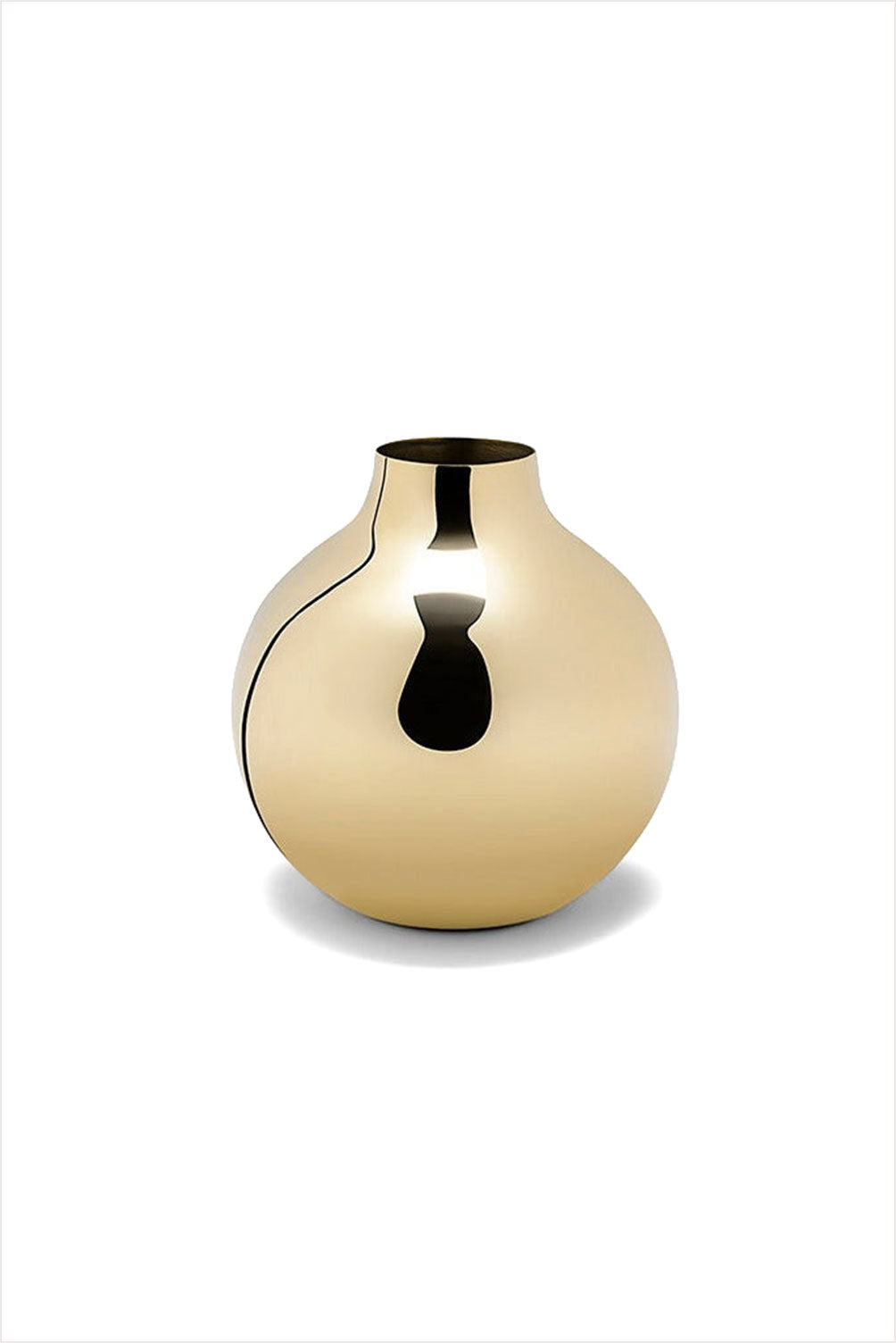 Boule Vase Brass Small