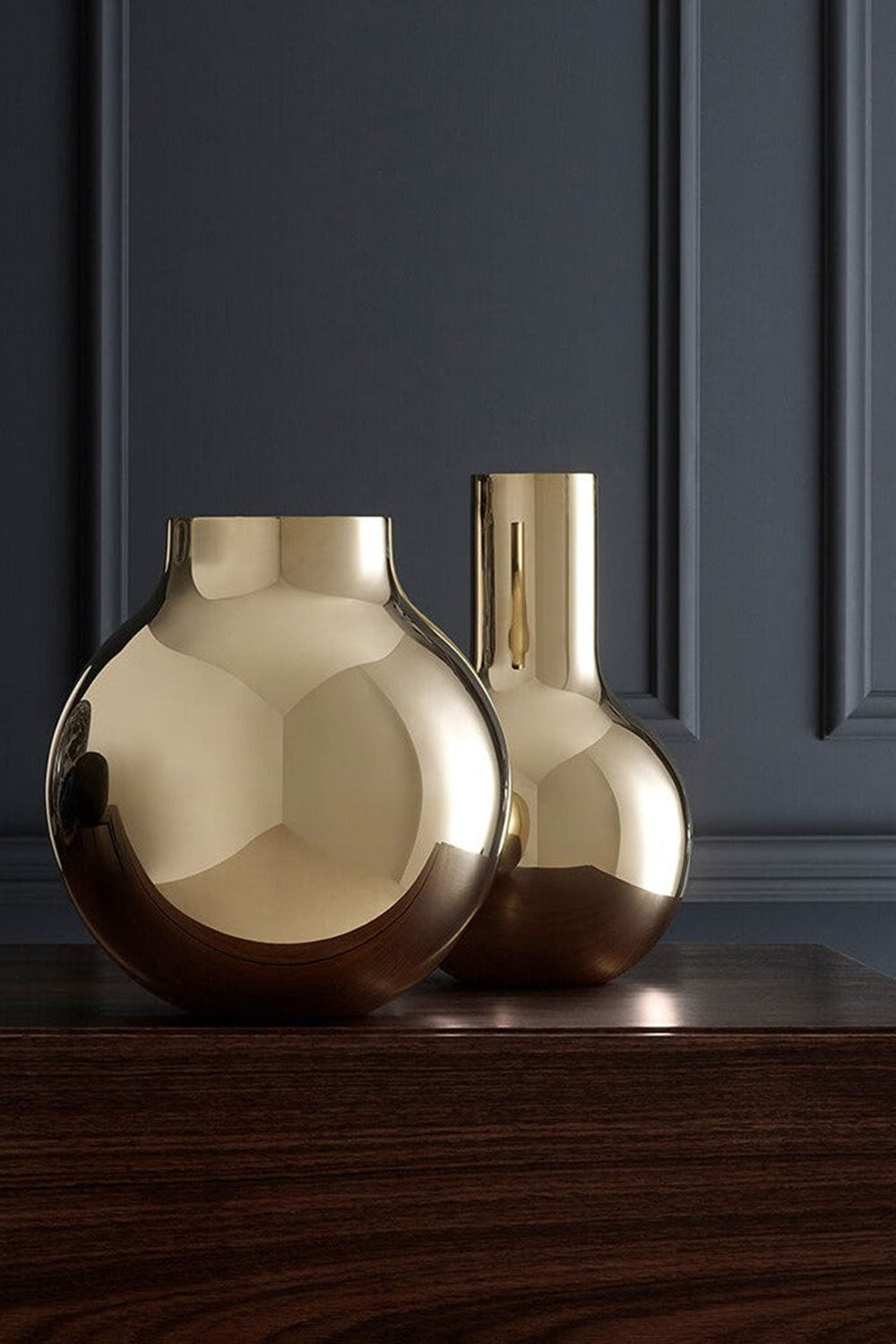 Boule Vase Brass Small