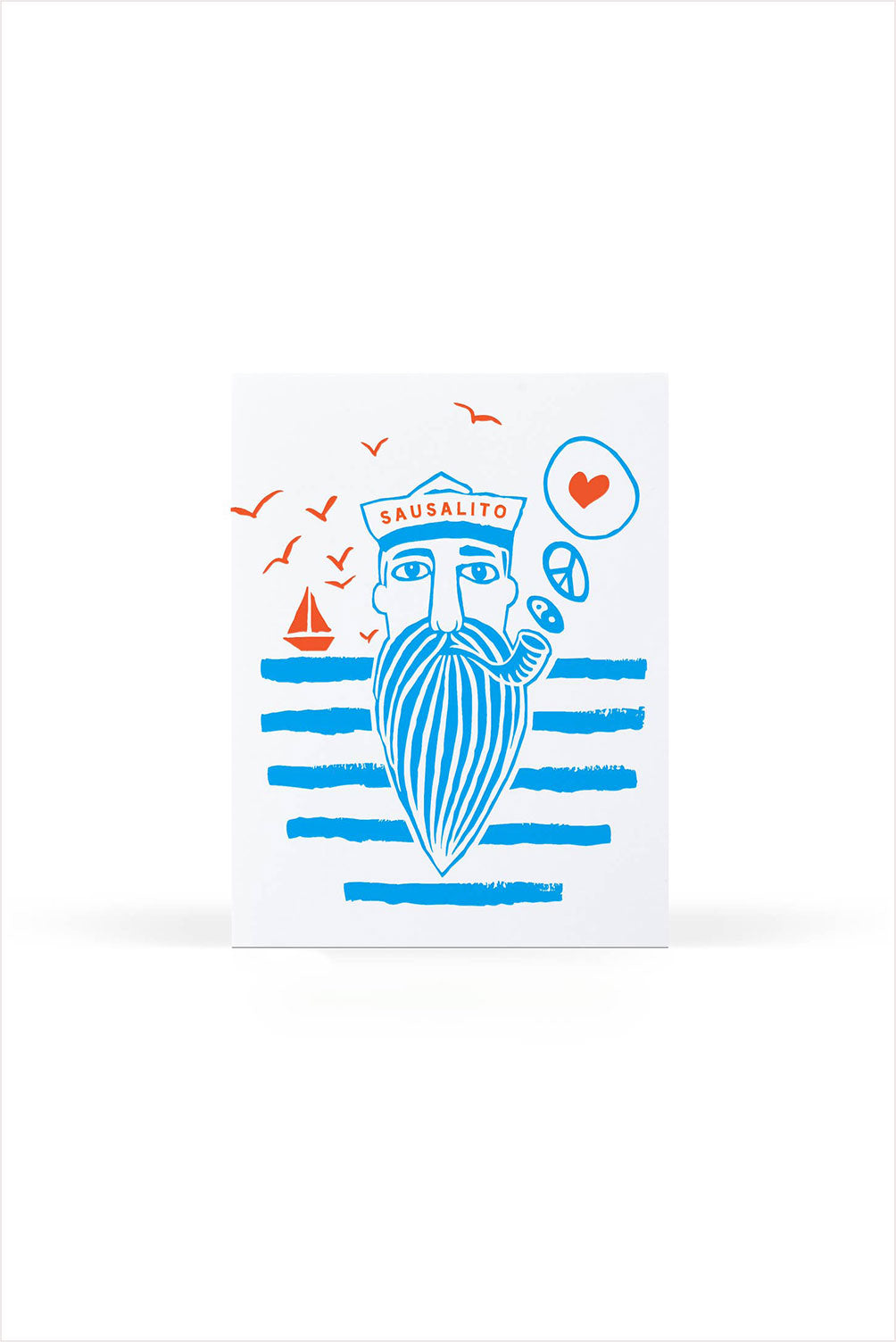 Sausalito Sailor Greeting Card