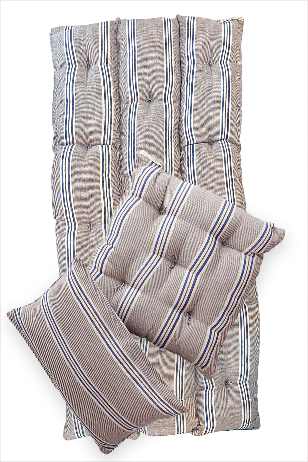 Tensira Rectangular Mattress Chocolate and Navy