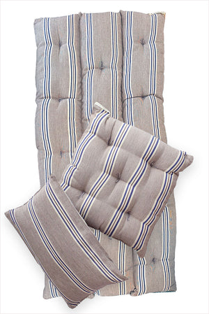 Tensira Rectangular Mattress Chocolate and Navy