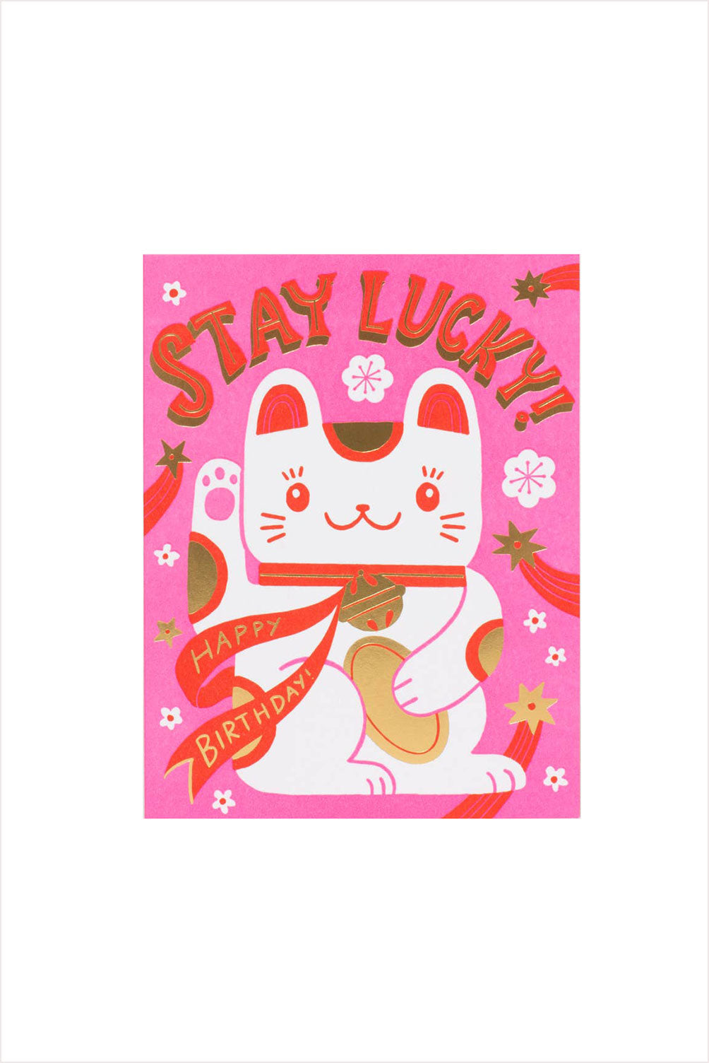 Stay Lucky Cat
