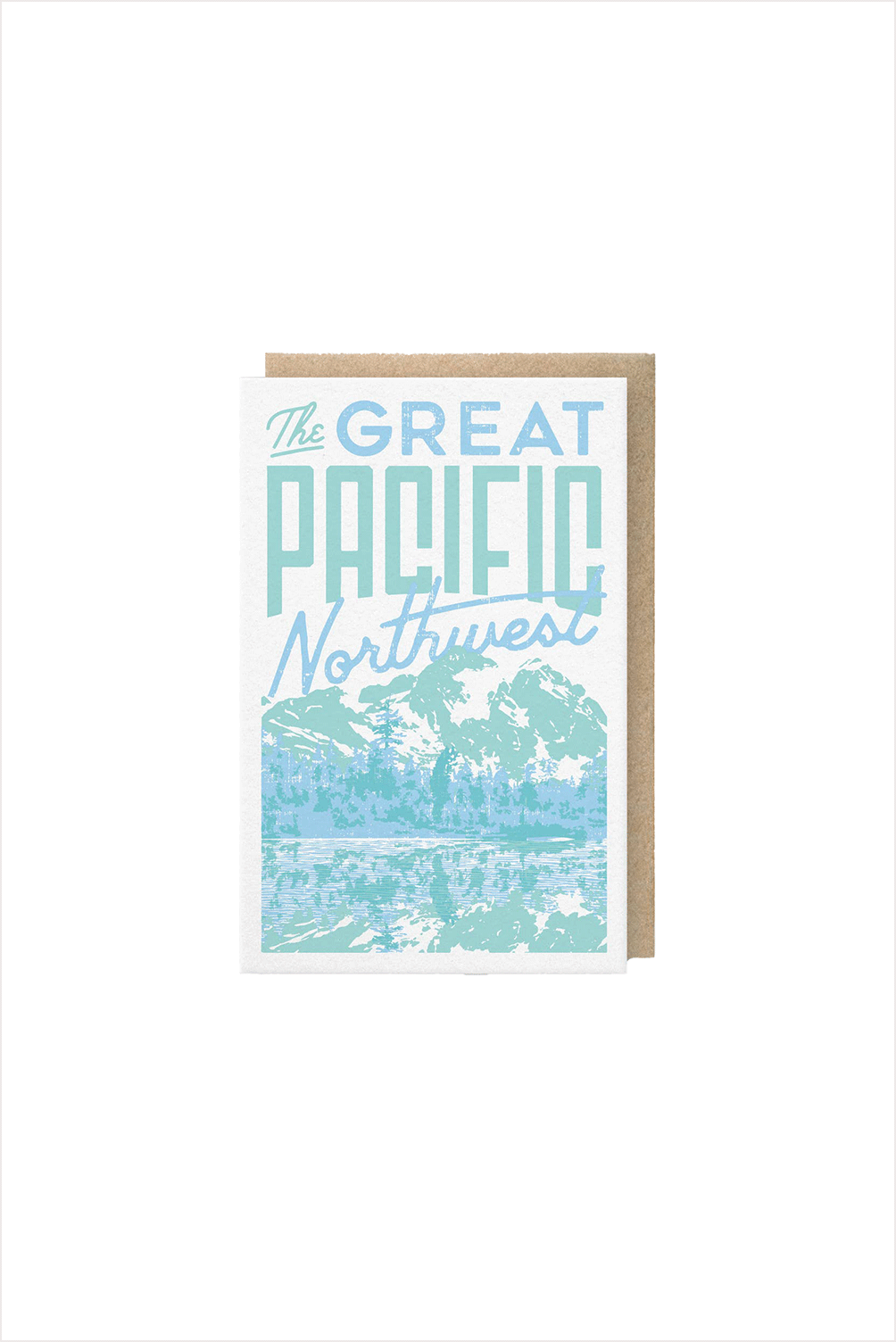The Great Pacific North West Greeting Card