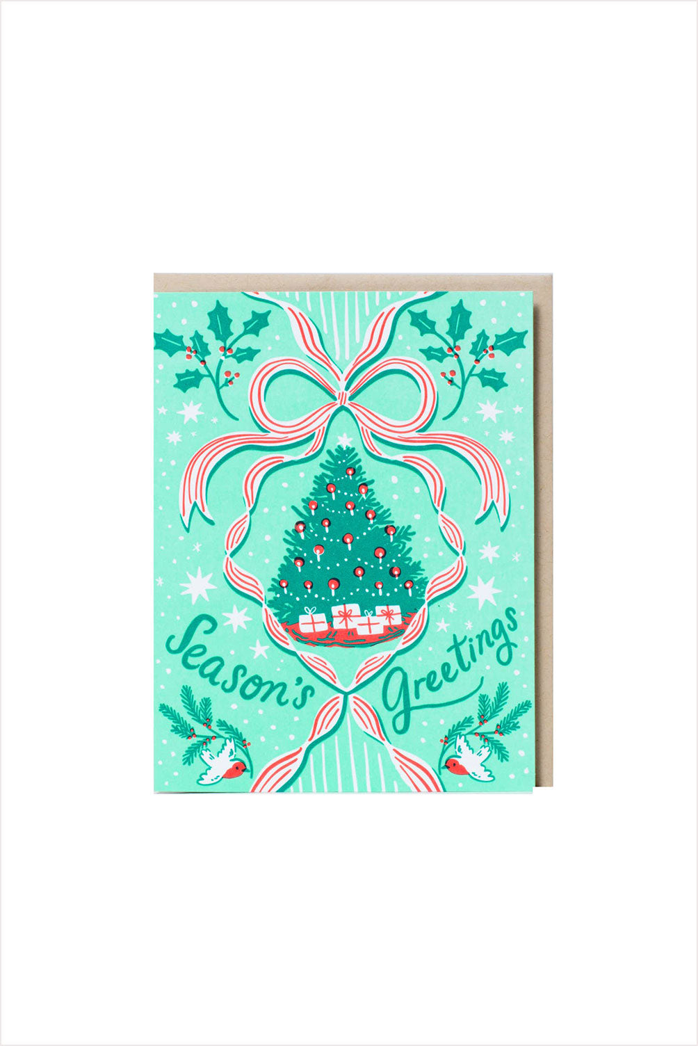 Vintage Tree Holiday Card