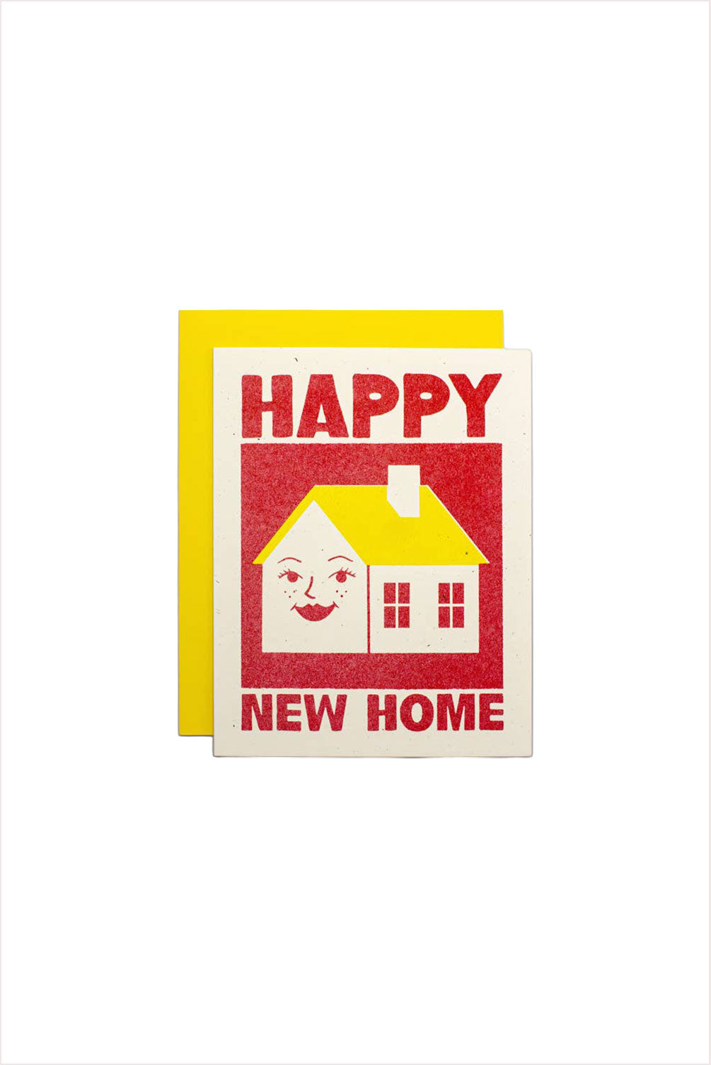 Happy New Home Risograph Card