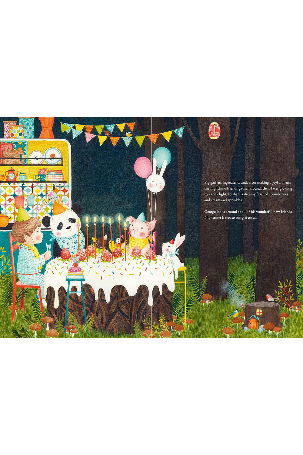 George and His Nighttime Friends