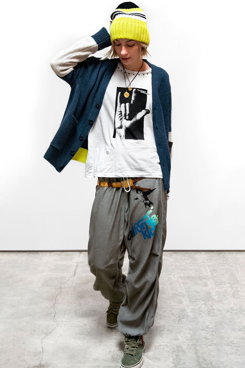 FREECITY Cashmere Lux Cardigan Mineral Blue