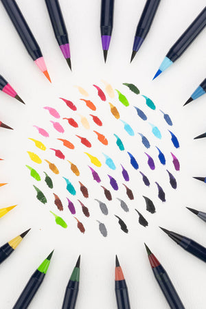 Akashiya Sai Watercolor Brush Pen Set