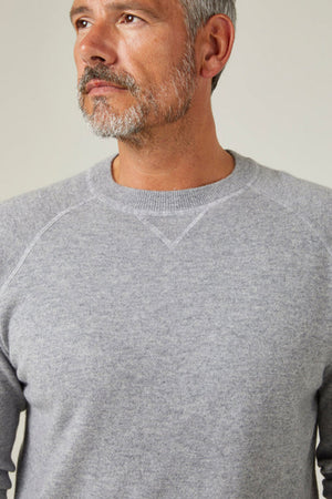 Alan Paine Assington Sweatshirt Light Grey Mix